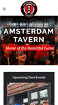 Mobile Screenshot of amsterdamtavern.com